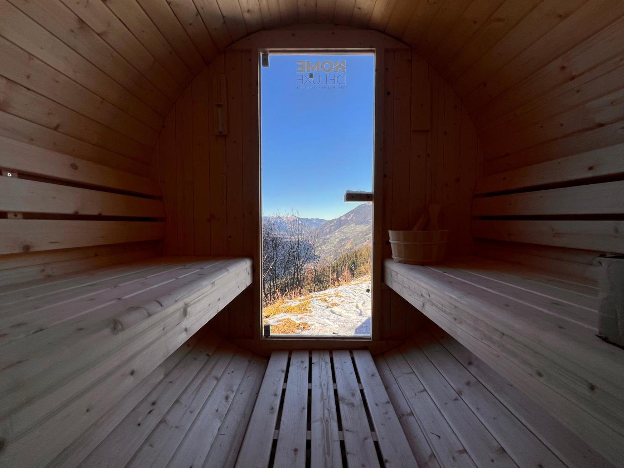 Chalet Platzhirsch Leo Panorama View Sauna Rohrberg Exterior photo